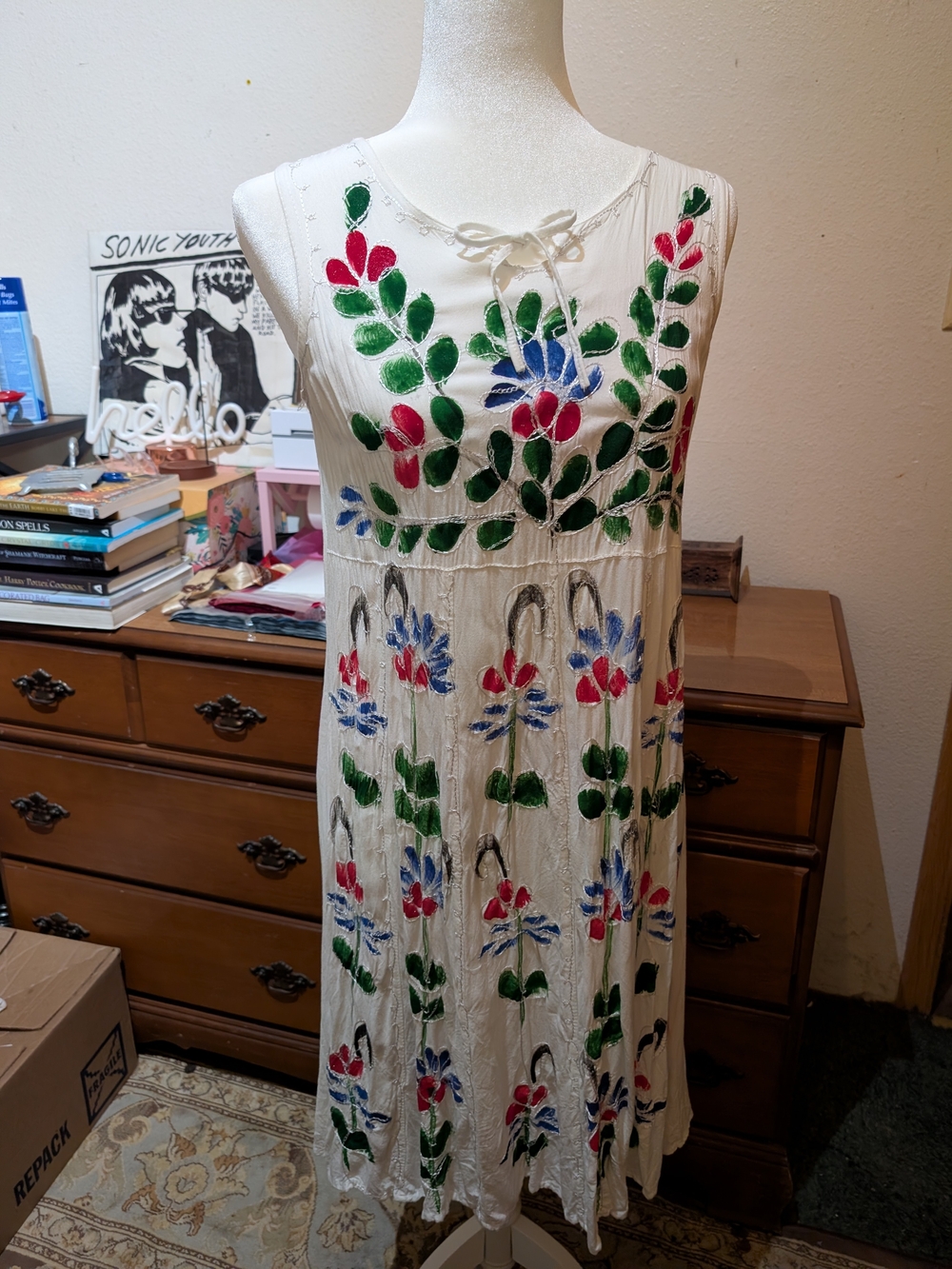 Colorful Handmade In India Midi Dress